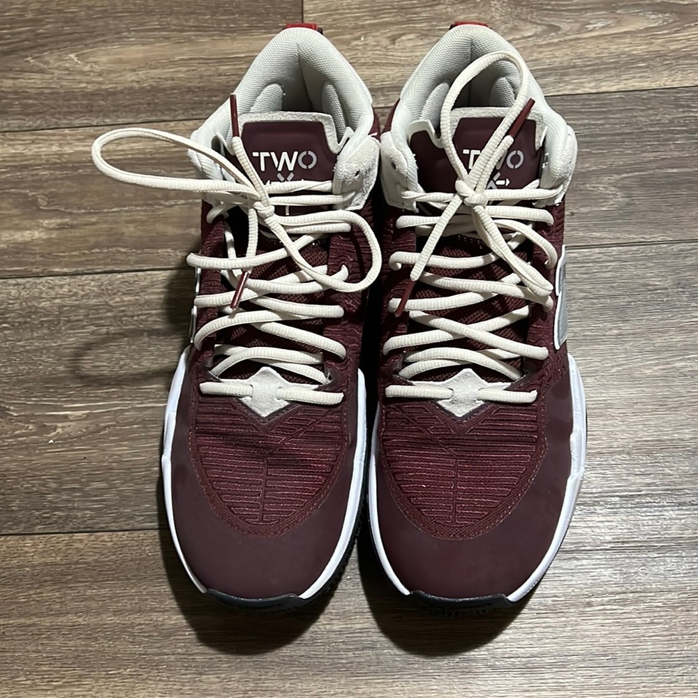 Two WXY 'Crimson' New Balance